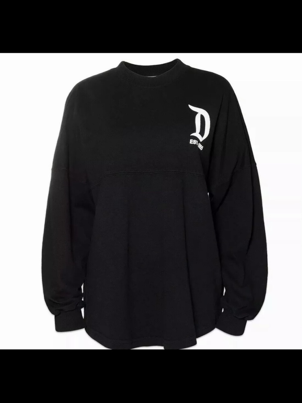 Disneyland Resort Black Spirit Jersey Est. 1955 Size Small